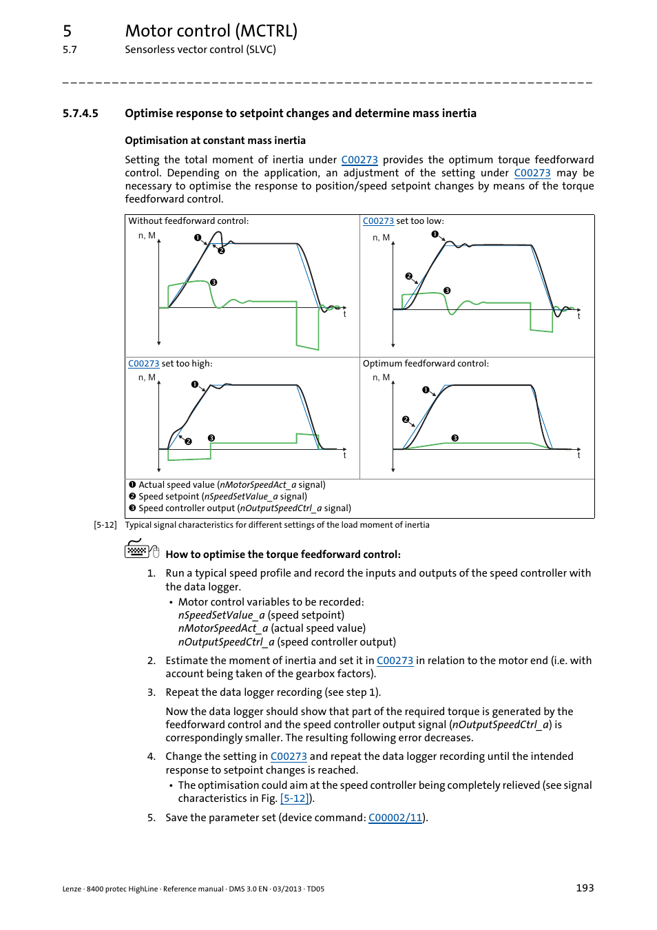 5motor control (mctrl) | Lenze 8400 User Manual | Page 193 / 1494