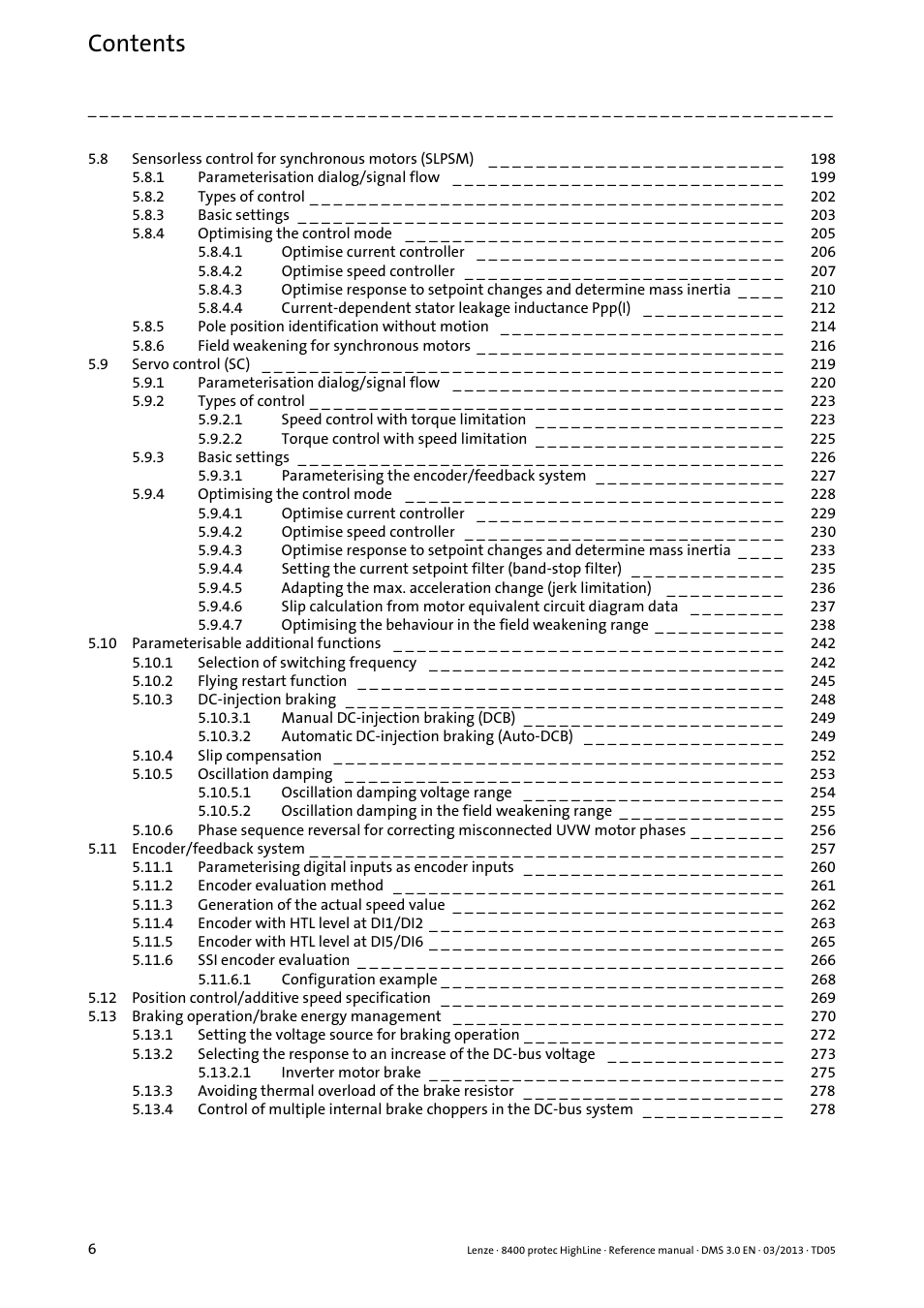 Lenze 8400 User Manual | Page 6 / 1494