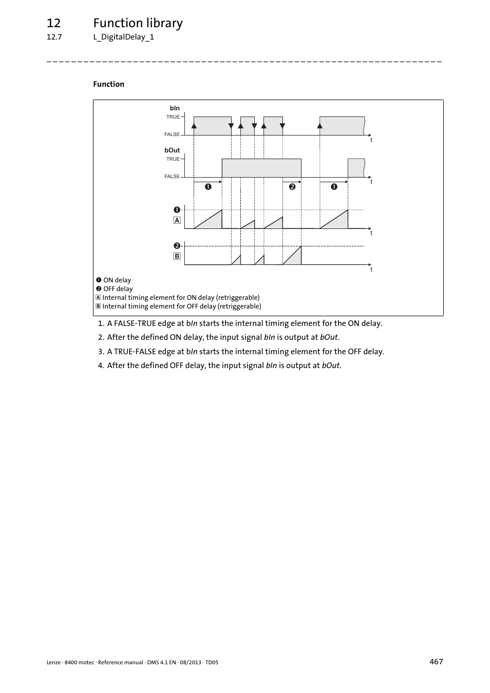 12 function library | Lenze 8400 motec User Manual | Page 467 / 518