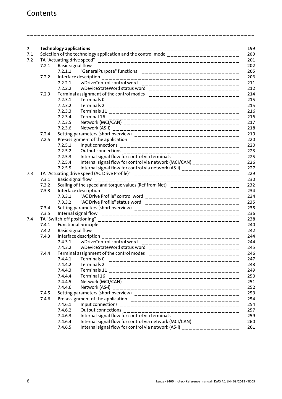 Lenze 8400 motec User Manual | Page 6 / 518