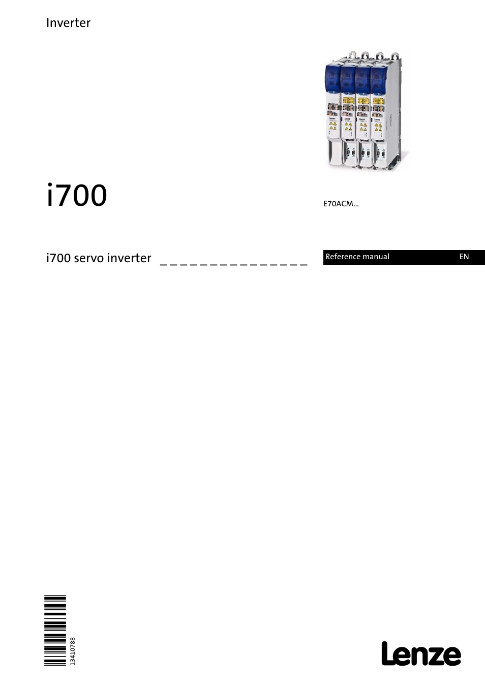 Lenze i700 User Manual | 338 pages