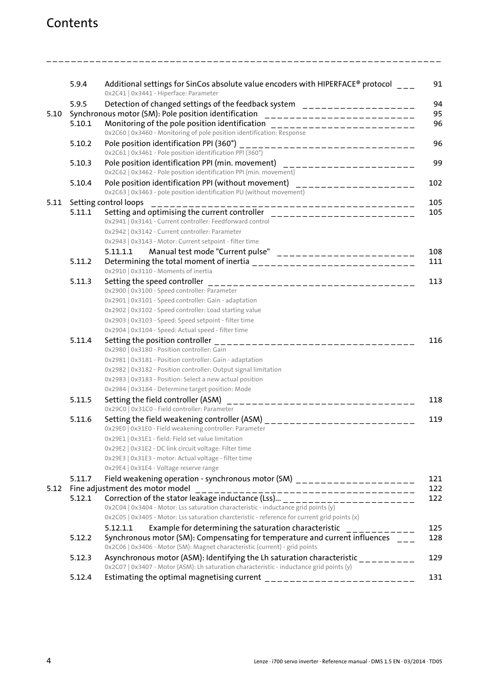 Lenze i700 User Manual | Page 4 / 338
