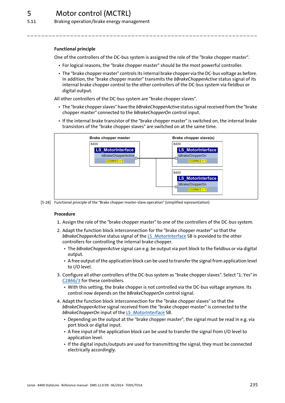 5motor control (mctrl) | Lenze 8400 StateLine User Manual | Page 235 / 1030