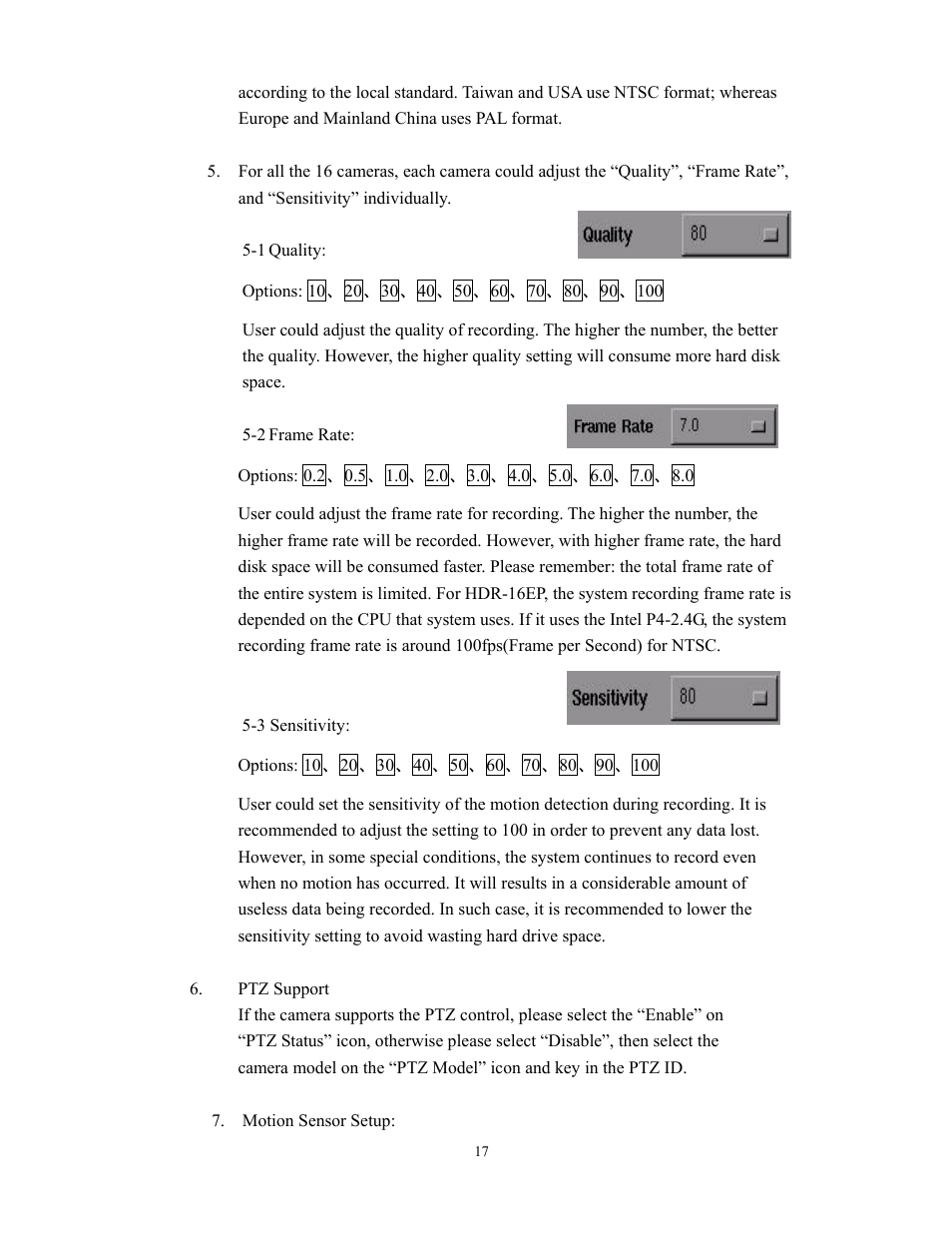 BenQ HDR-16EP User Manual | Page 17 / 51