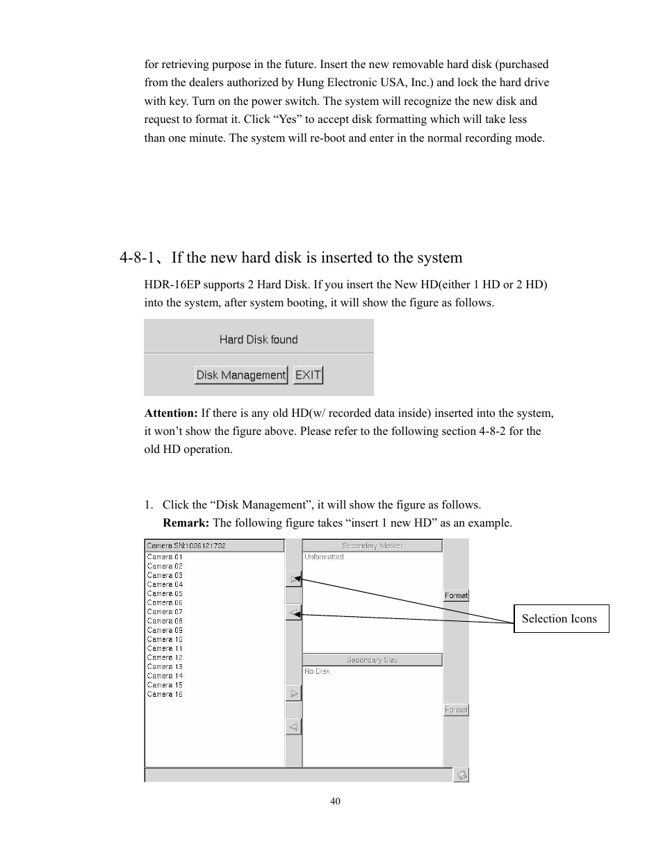 BenQ HDR-16EP User Manual | Page 40 / 51