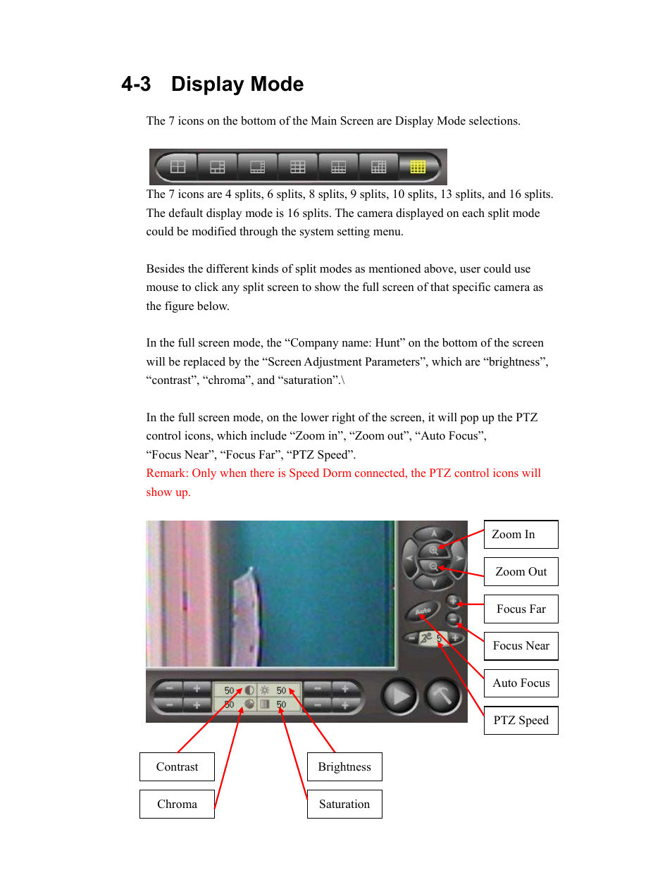 3 display mode | BenQ HDR-16EP User Manual | Page 9 / 51