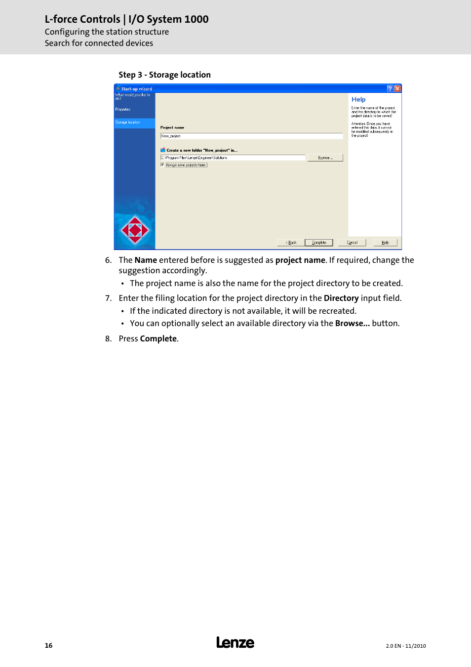 Lenze L-force I/O System 1000 User Manual | Page 16 / 99