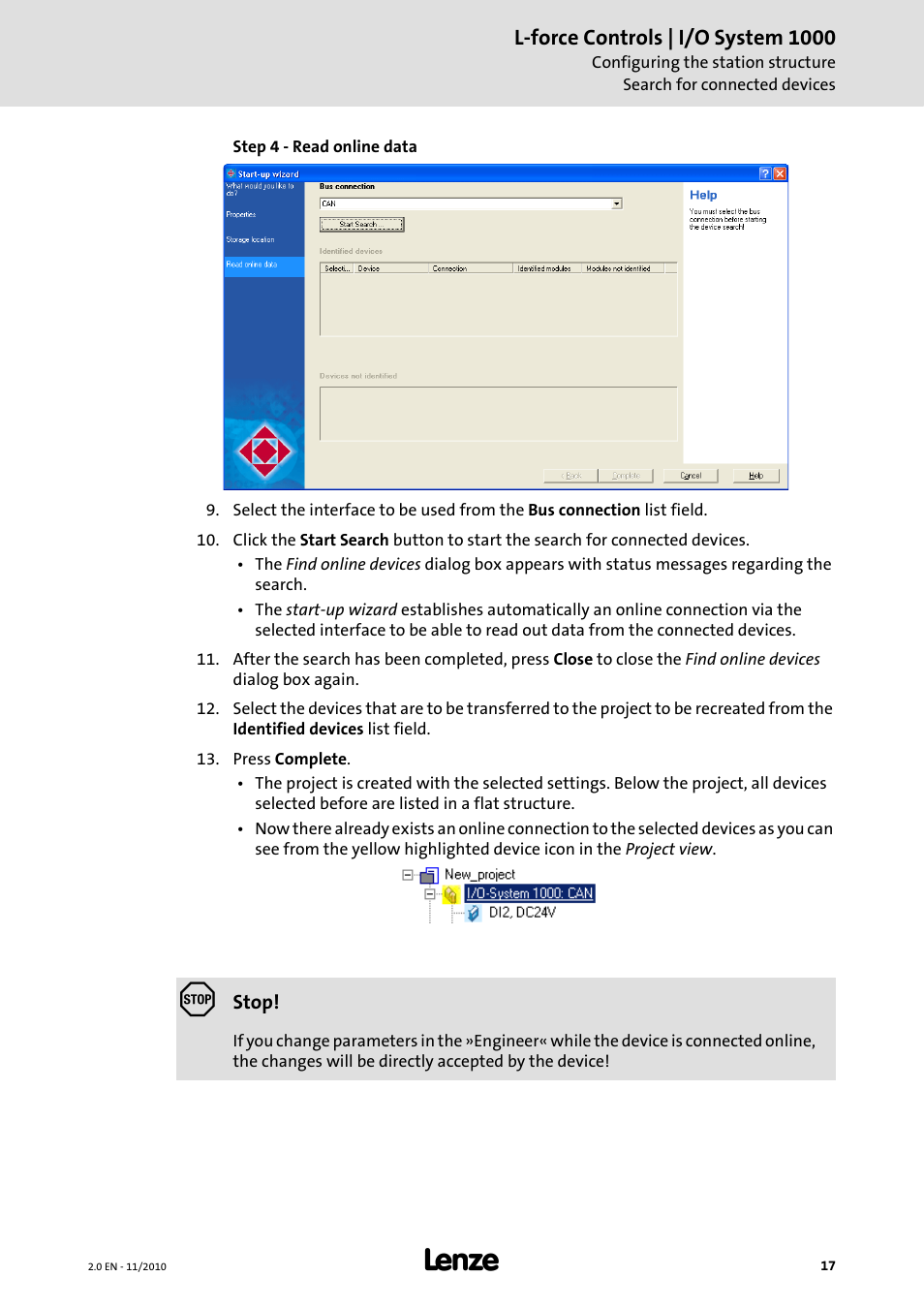 Lenze L-force I/O System 1000 User Manual | Page 17 / 99