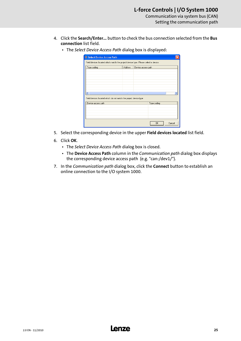 Lenze L-force I/O System 1000 User Manual | Page 25 / 99