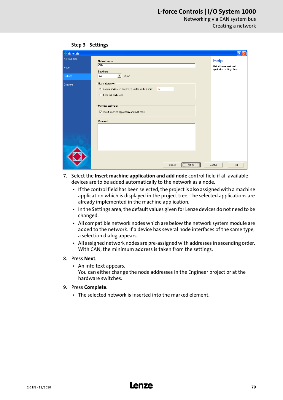 L-force controls | i/o system 1000 | Lenze L-force I/O System 1000 User Manual | Page 79 / 99