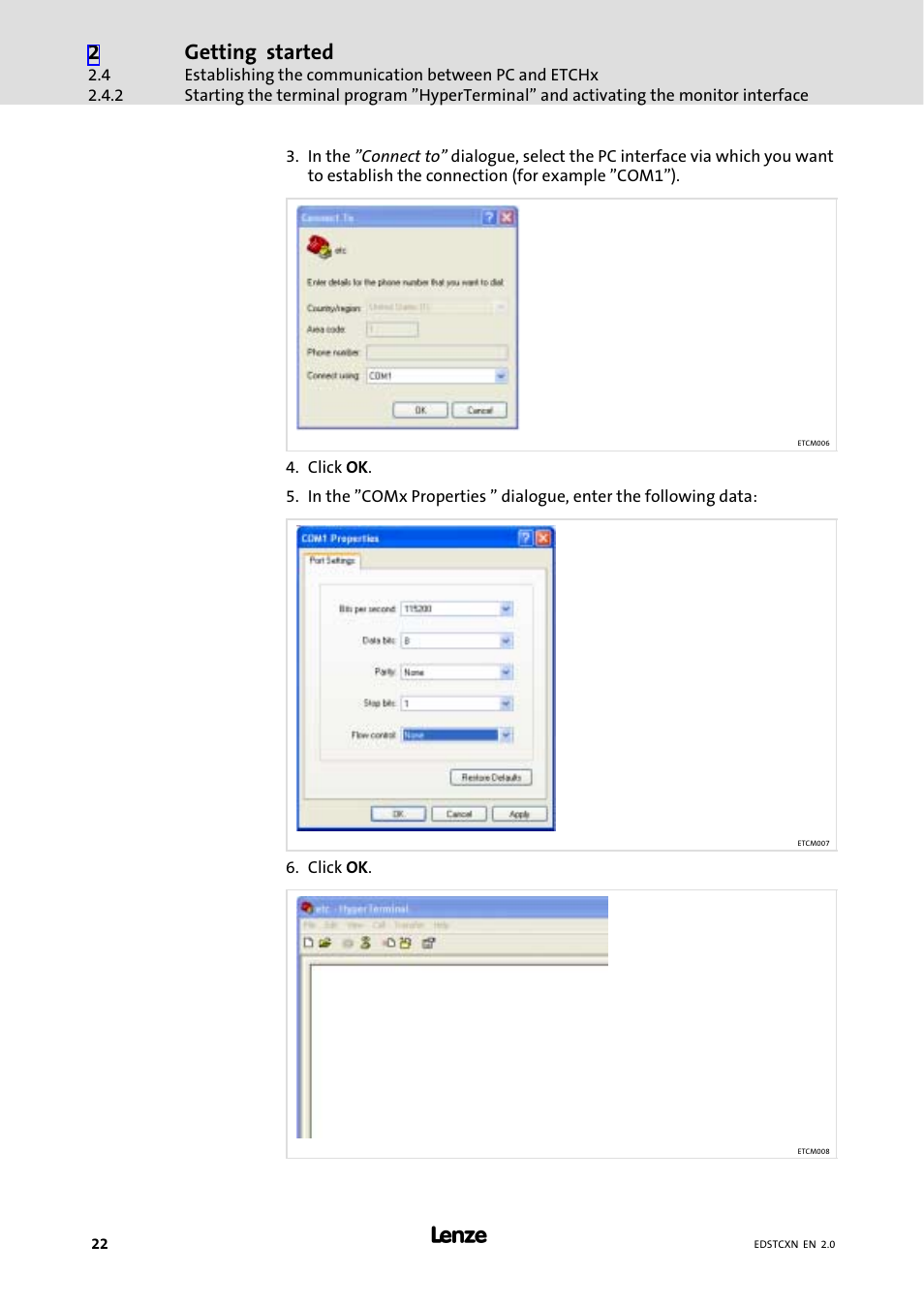 Getting started | Lenze ETC Motion Control User Manual | Page 22 / 428