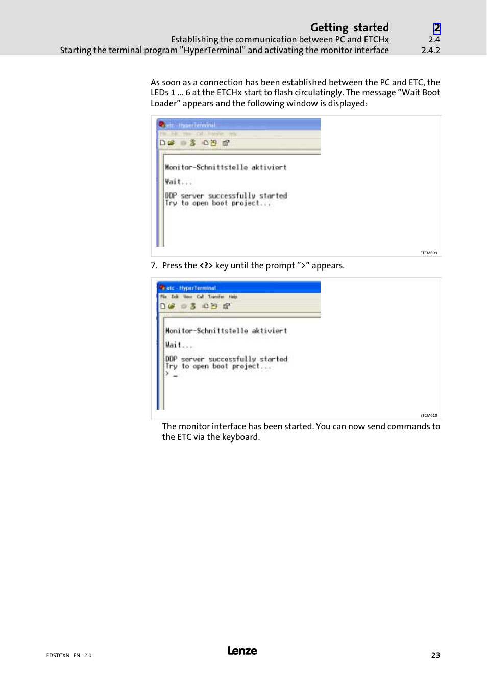 Getting started | Lenze ETC Motion Control User Manual | Page 23 / 428