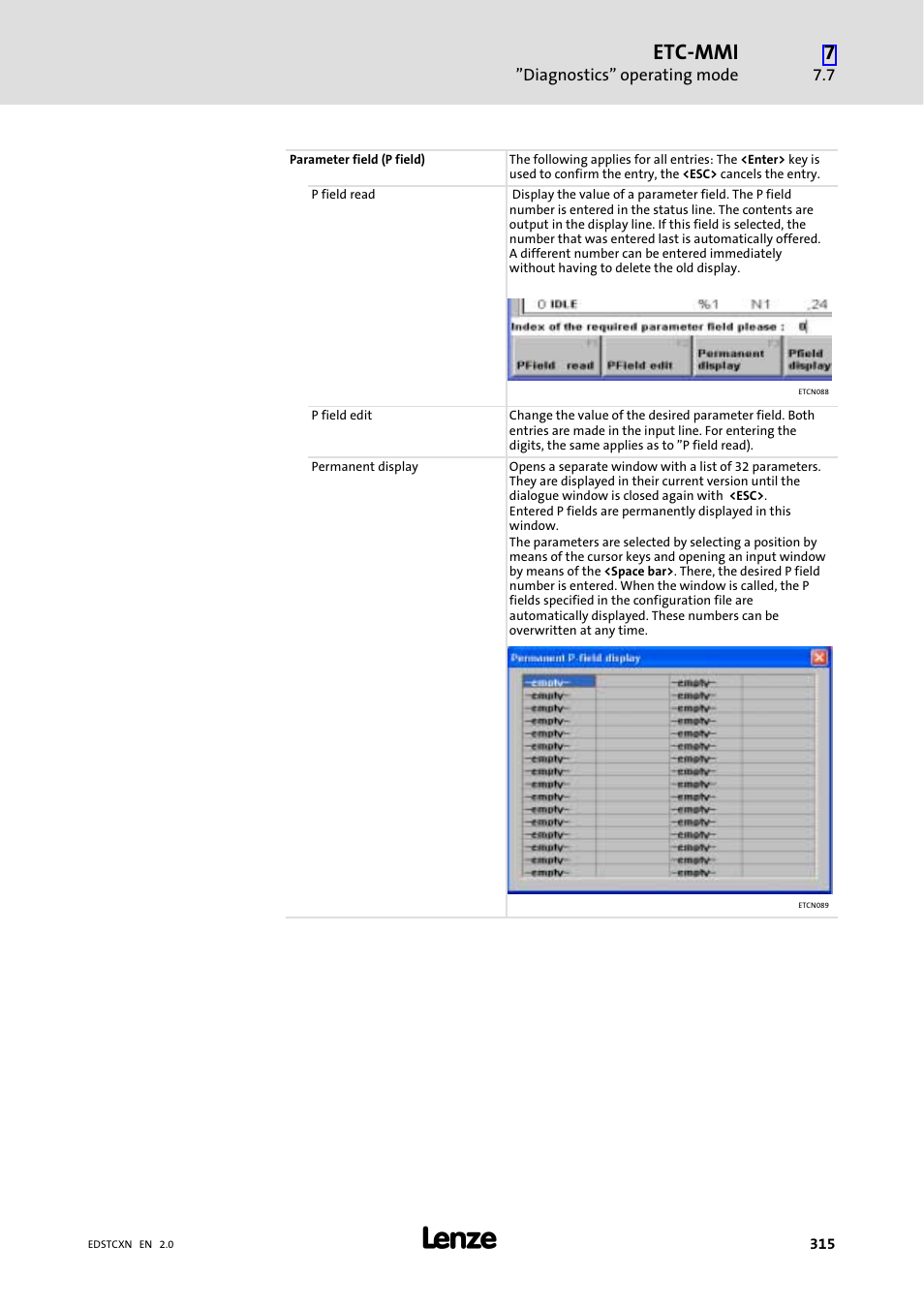 Etc−mmi | Lenze ETC Motion Control User Manual | Page 315 / 428