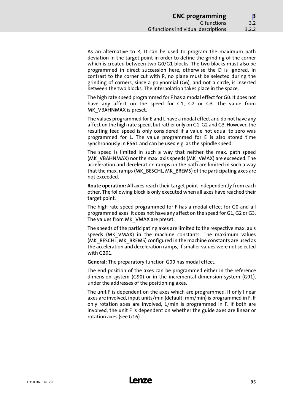 Lenze ETC Motion Control User Manual | Page 95 / 428