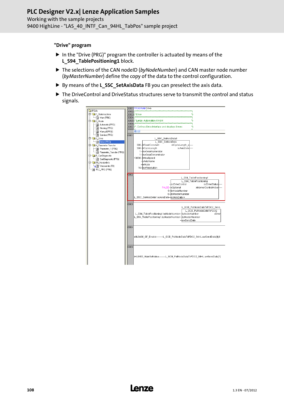 Lenze PLC Designer V2.x User Manual | Page 108 / 336