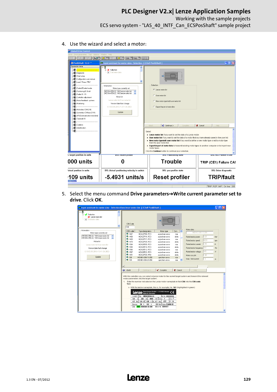 Lenze PLC Designer V2.x User Manual | Page 129 / 336