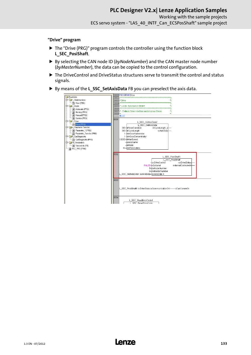 Lenze PLC Designer V2.x User Manual | Page 133 / 336