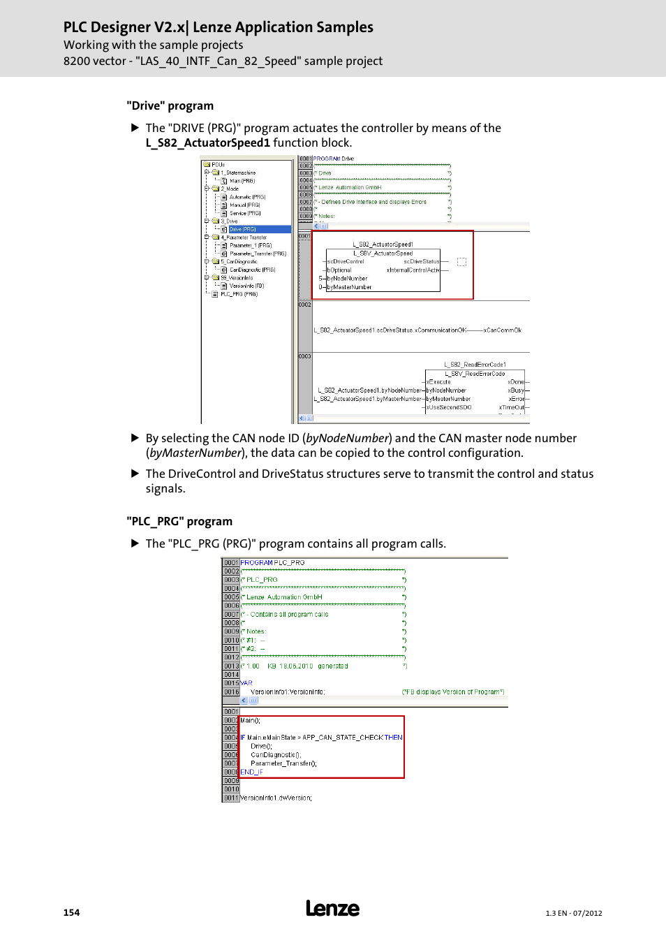 Lenze PLC Designer V2.x User Manual | Page 154 / 336