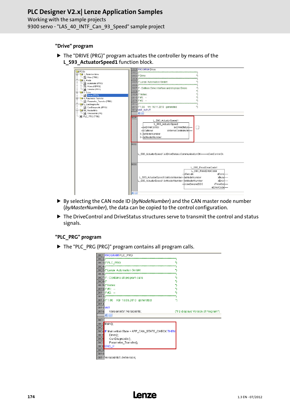Lenze PLC Designer V2.x User Manual | Page 174 / 336