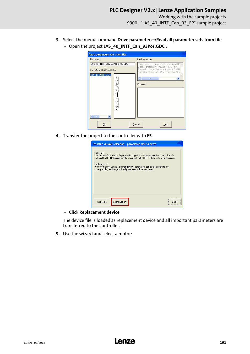 Lenze PLC Designer V2.x User Manual | Page 191 / 336