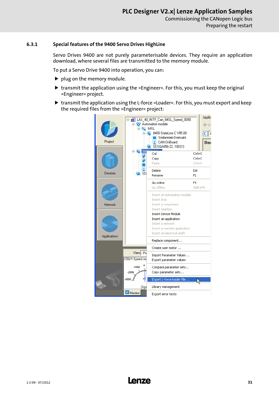 Lenze PLC Designer V2.x User Manual | Page 31 / 336