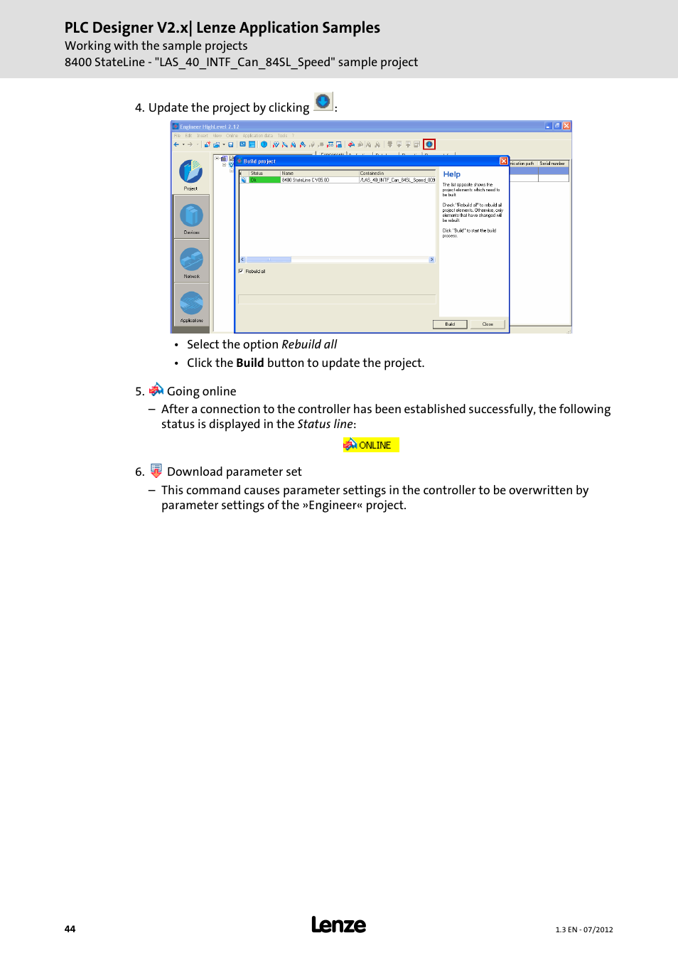 Lenze PLC Designer V2.x User Manual | Page 44 / 336