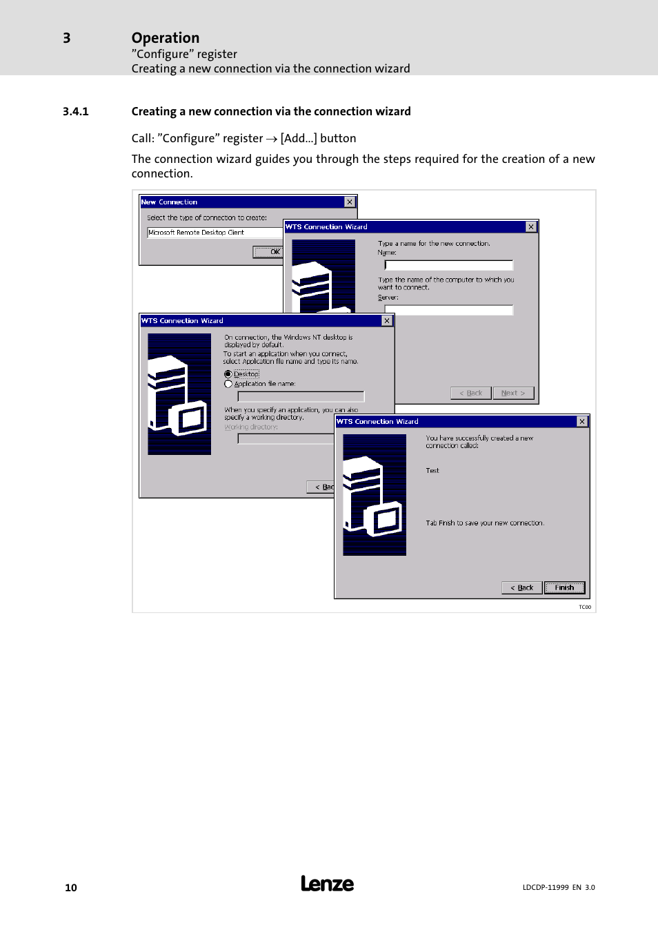 Lenze IPC Operating System Windows CE Thin Client User Manual | Page 10 / 26