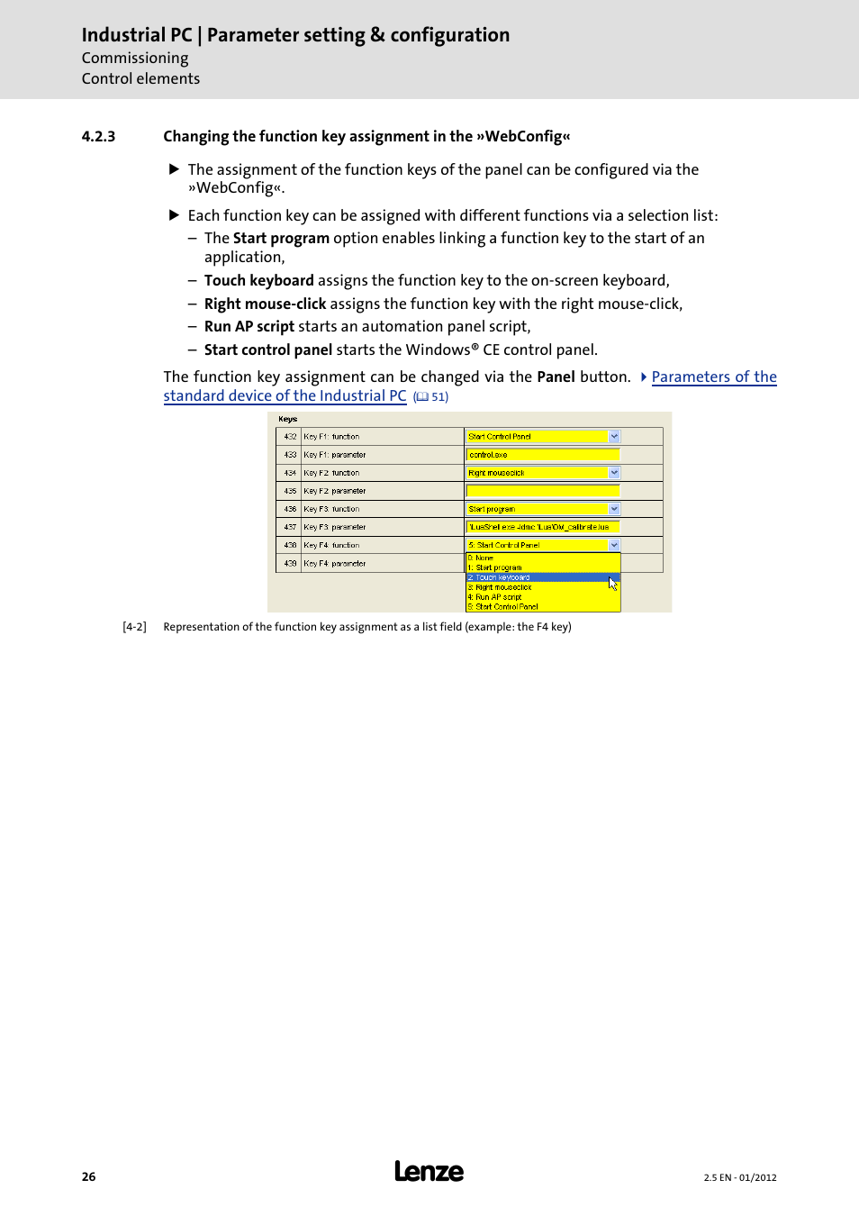 Industrial pc | parameter setting & configuration | Lenze PC-based Automation Industrial PC User Manual | Page 26 / 226