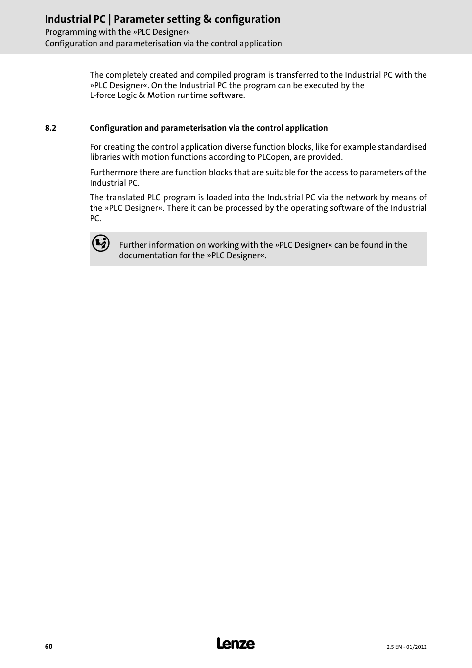 Lenze PC-based Automation Industrial PC User Manual | Page 60 / 226