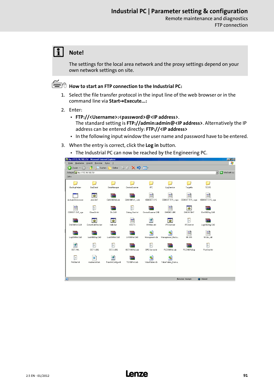 Lenze PC-based Automation Industrial PC User Manual | Page 91 / 226