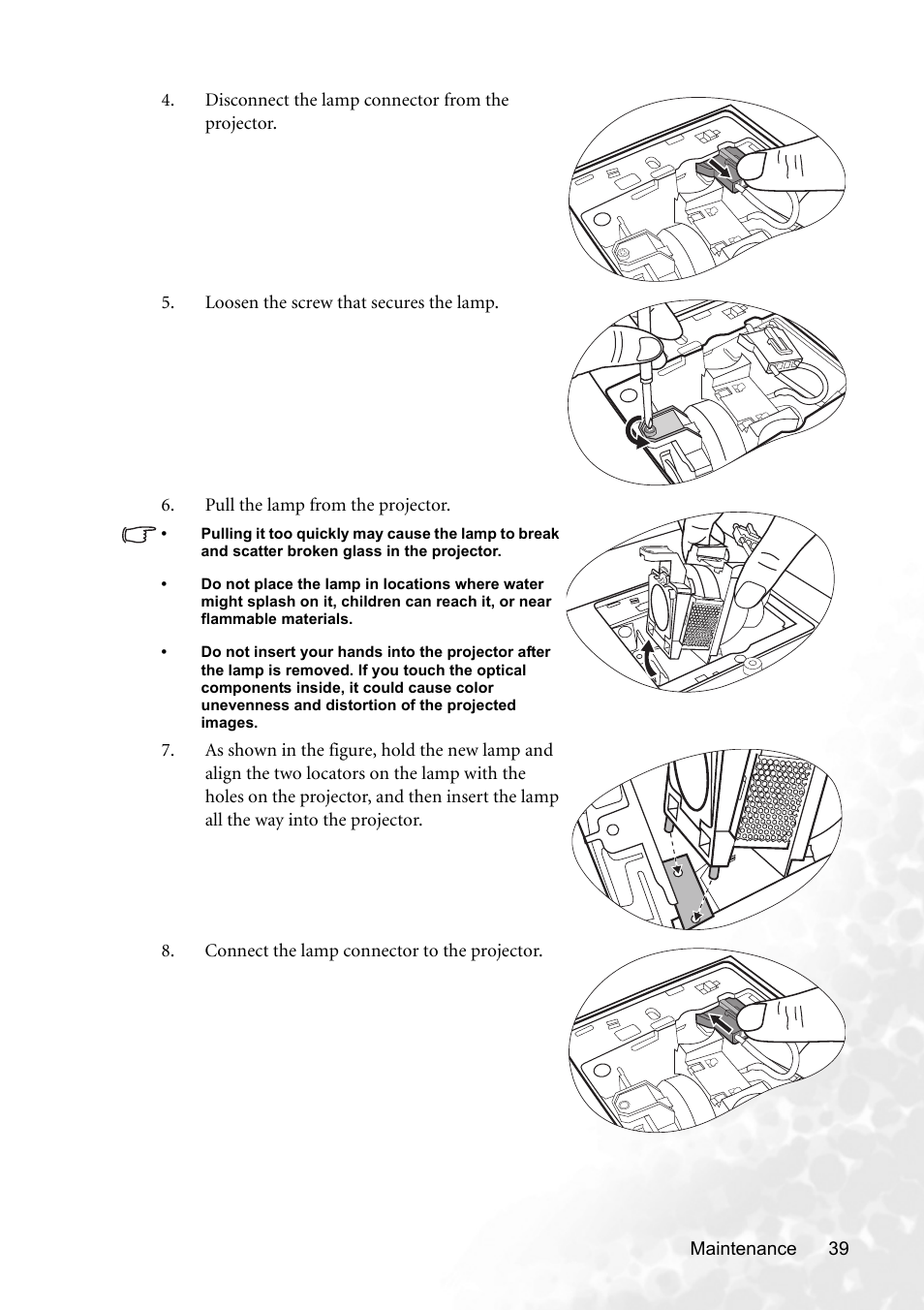 BenQ MP620p User Manual | Page 45 / 55