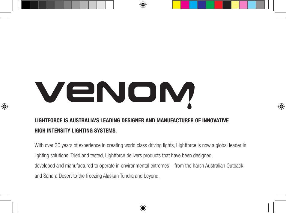 Veno | Lightforce 170 VENOM User Manual | Page 4 / 20