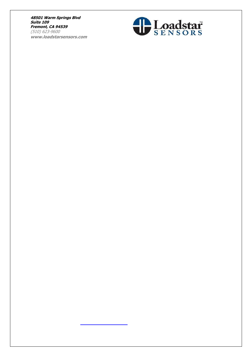 Loadstar Sensors DI-1000U Digital Load Cell Interface Manual User Manual | 25 pages