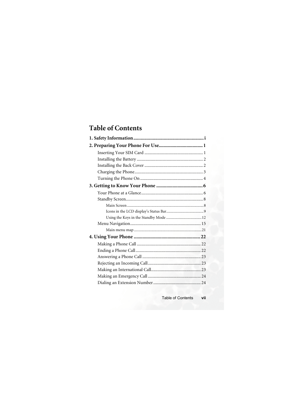 BenQ M300 User Manual | Page 9 / 138