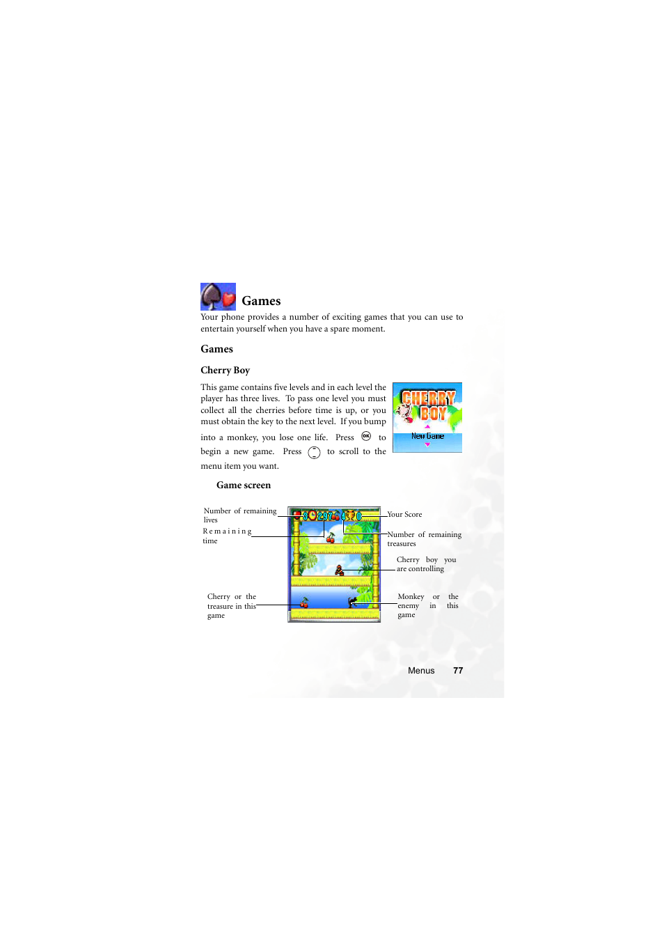 Games | BenQ M300 User Manual | Page 91 / 138