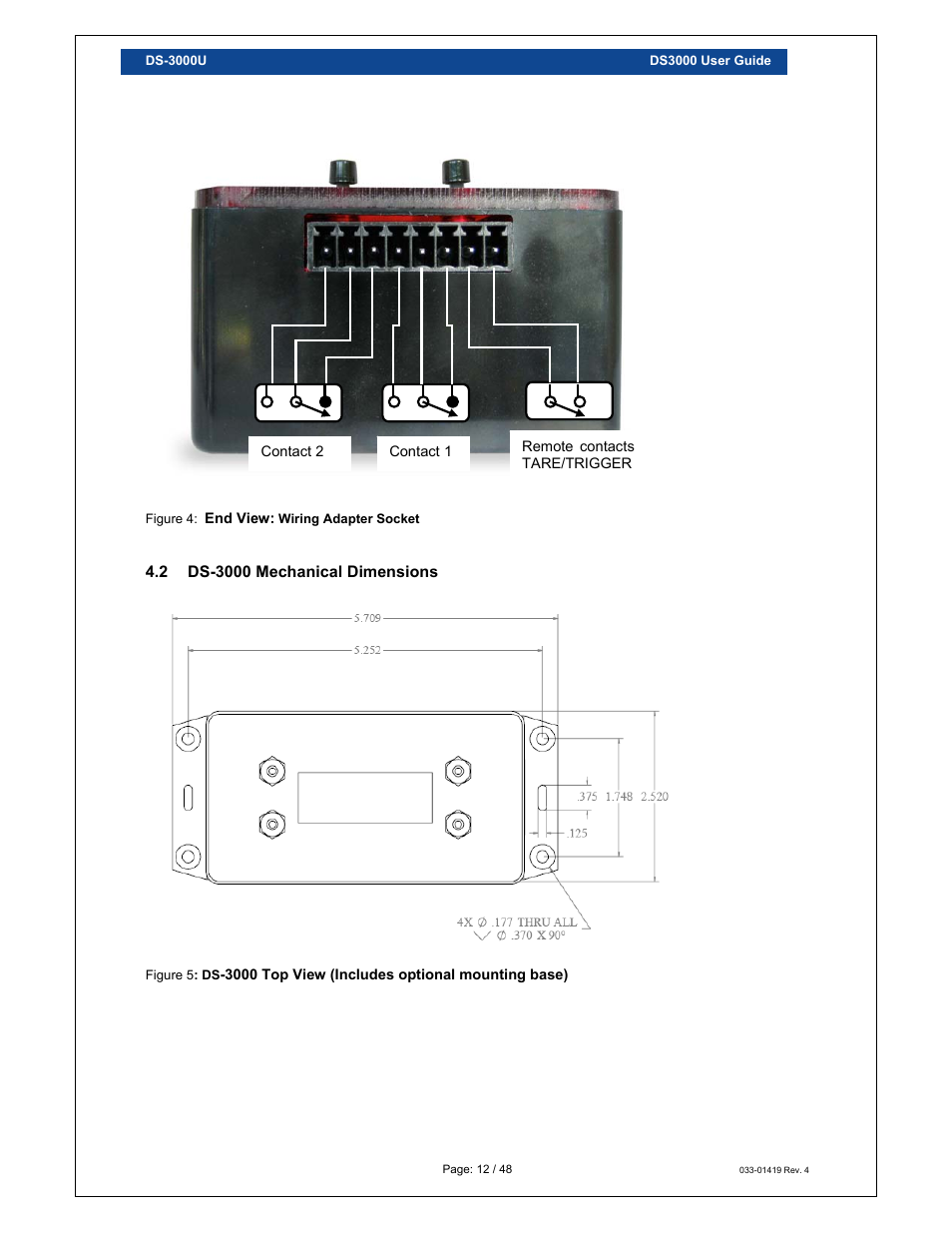 Loadstar Sensors DS-3000 Digital Load Cell Display & Controller User Manual | Page 12 / 48