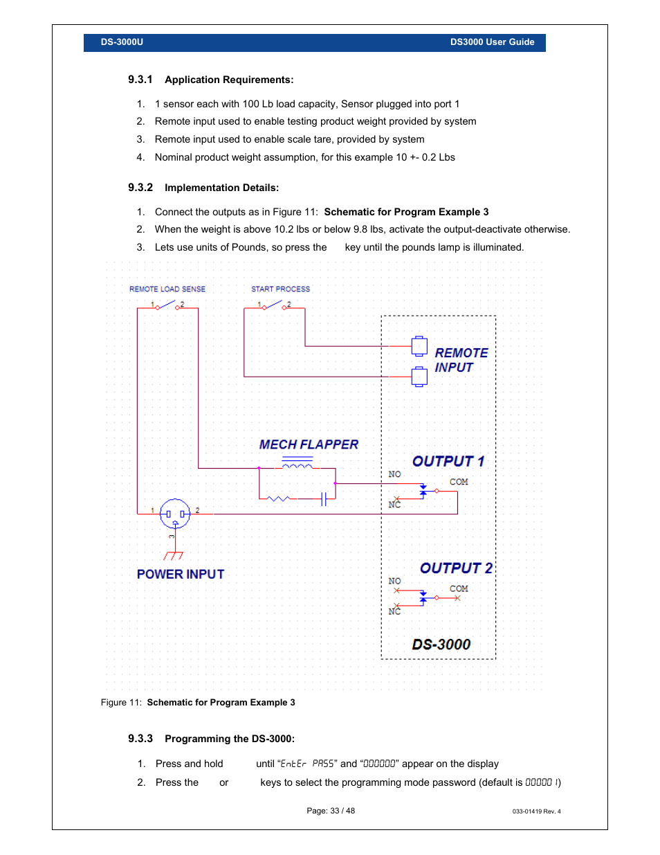 Loadstar Sensors DS-3000 Digital Load Cell Display & Controller User Manual | Page 33 / 48