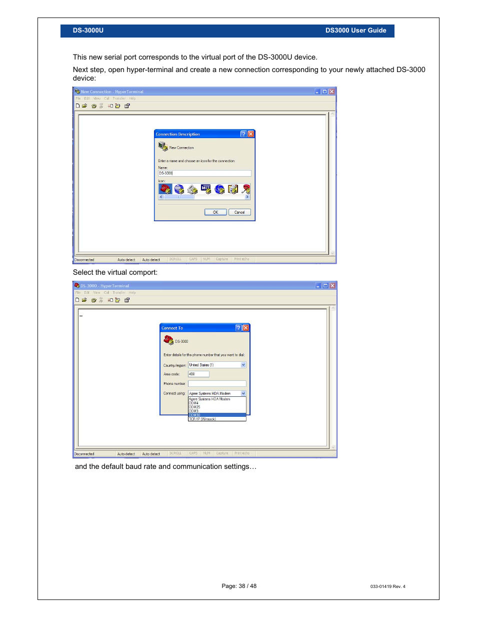 Loadstar Sensors DS-3000 Digital Load Cell Display & Controller User Manual | Page 38 / 48