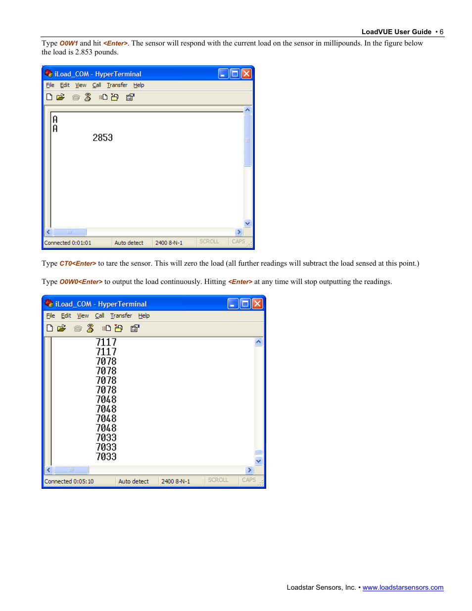 Loadstar Sensors LV-100 User Manual | Page 7 / 9