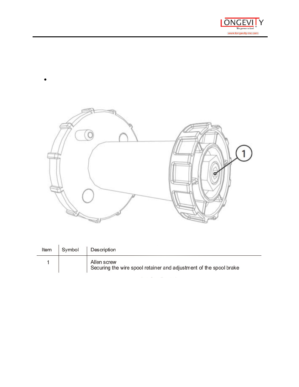 Spool brake setting | Longevity MIGWELD 250 MP User Manual | Page 29 / 53