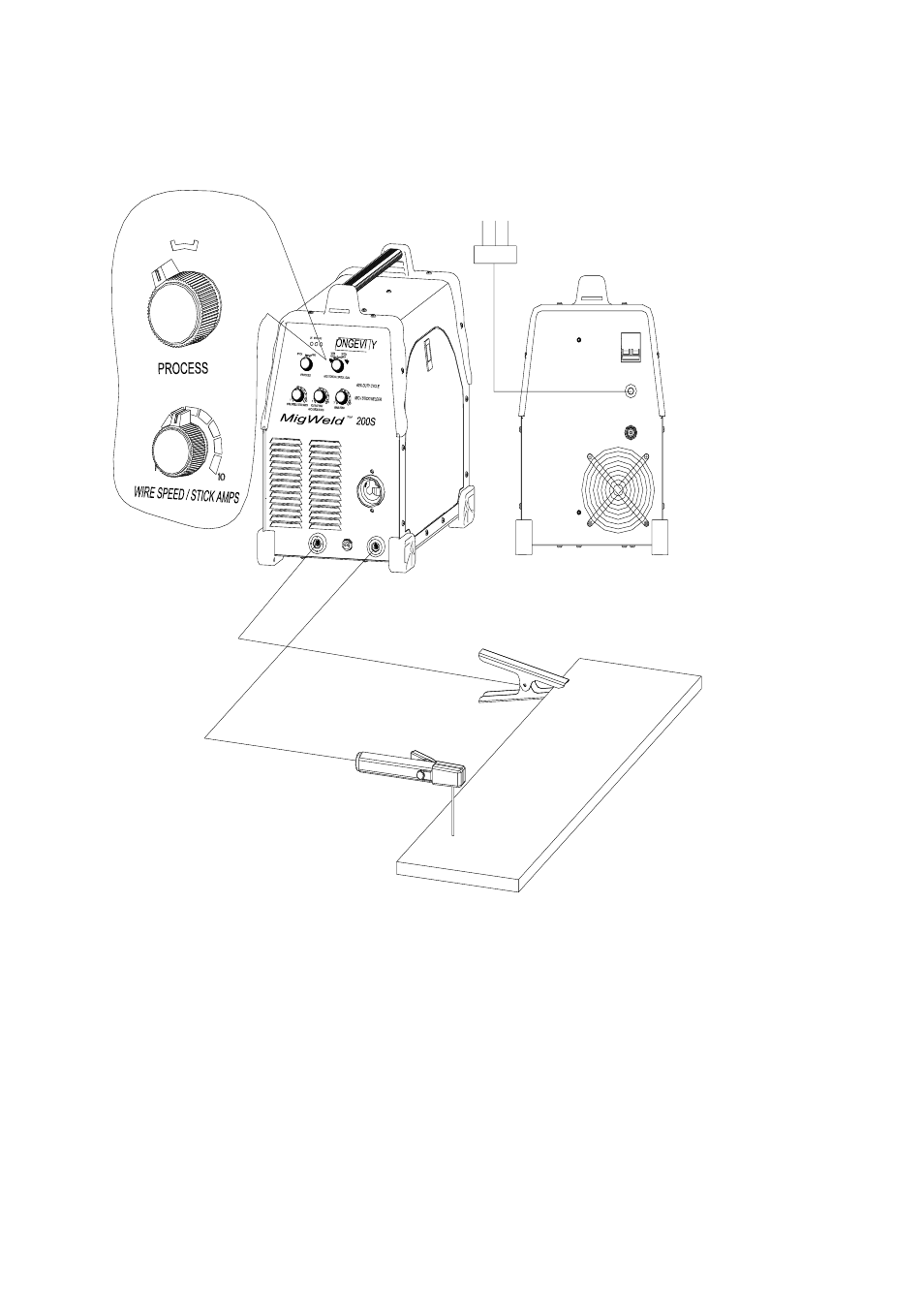 Longevity MIGWELD 200S User Manual | Page 15 / 17