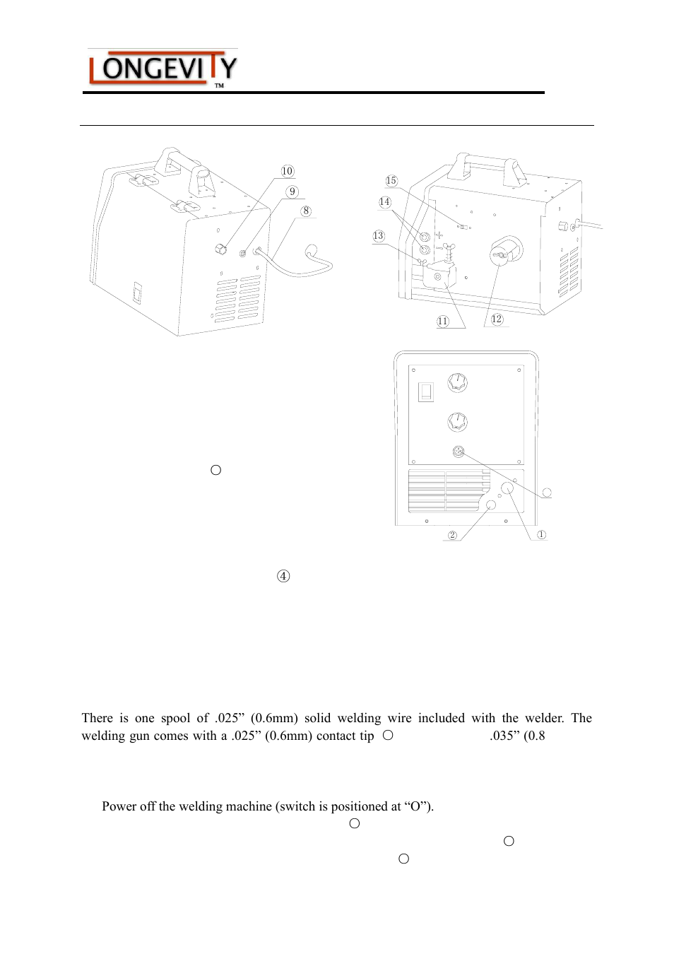 Longevity MIGWELD 140 User Manual | Page 19 / 27