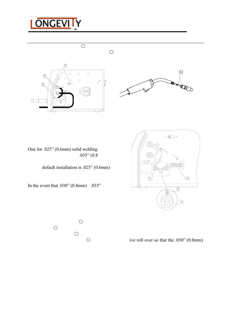 Longevity MIGWELD 140 User Manual | Page 20 / 27