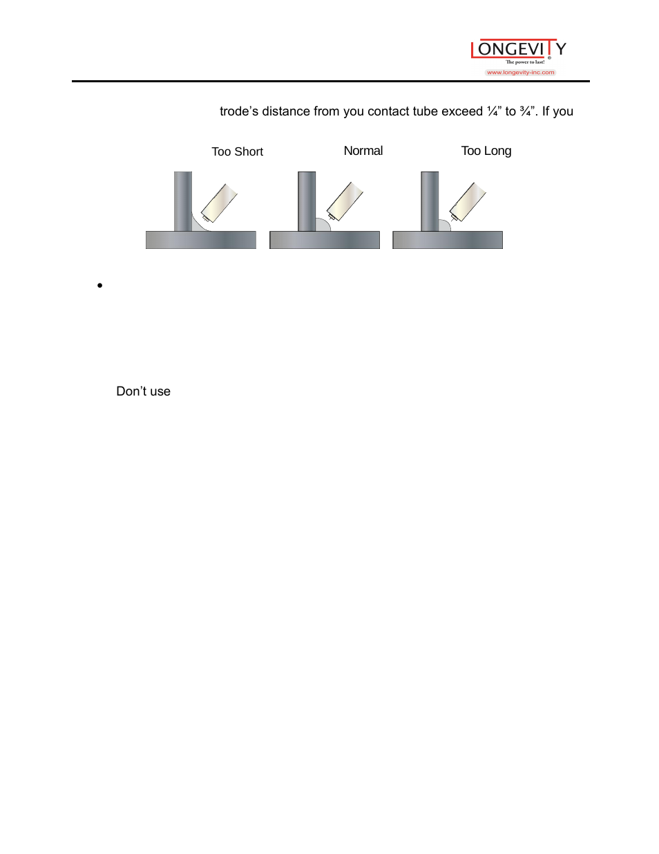 Longevity PROMTS 252i User Manual | Page 12 / 25