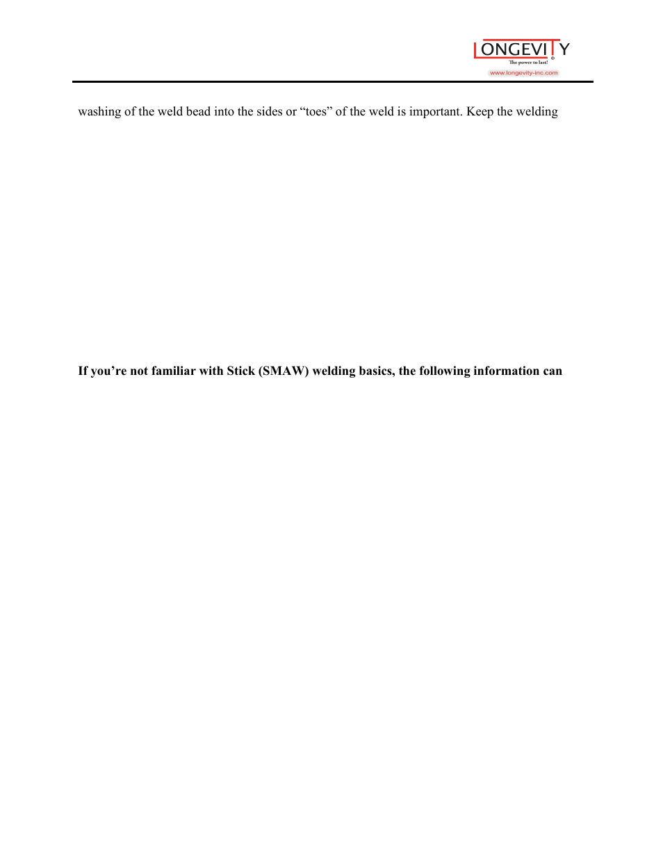 Longevity PROMTS 252i User Manual | Page 21 / 25
