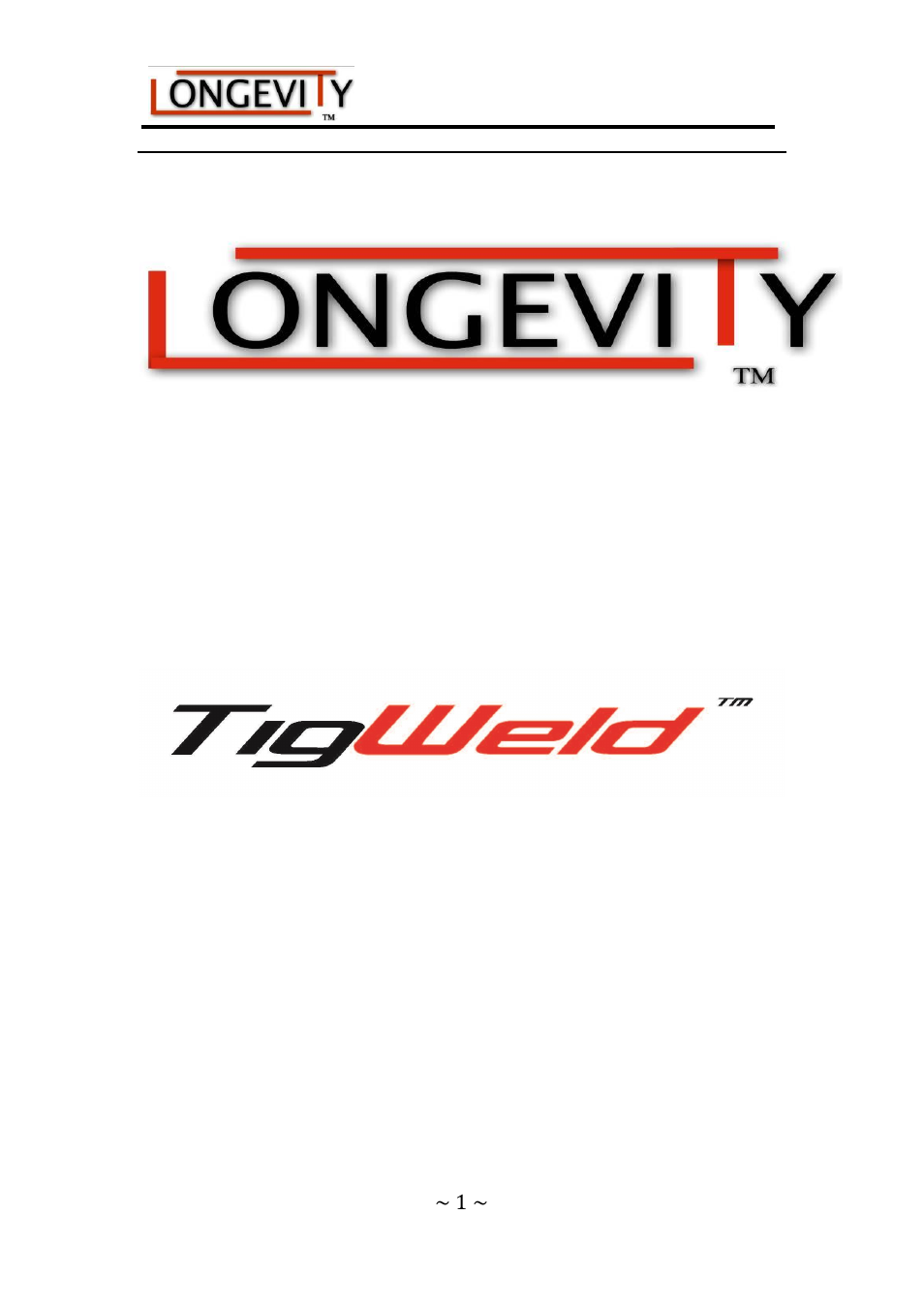 Longevity TIGWELD 200 EX User Manual | 18 pages