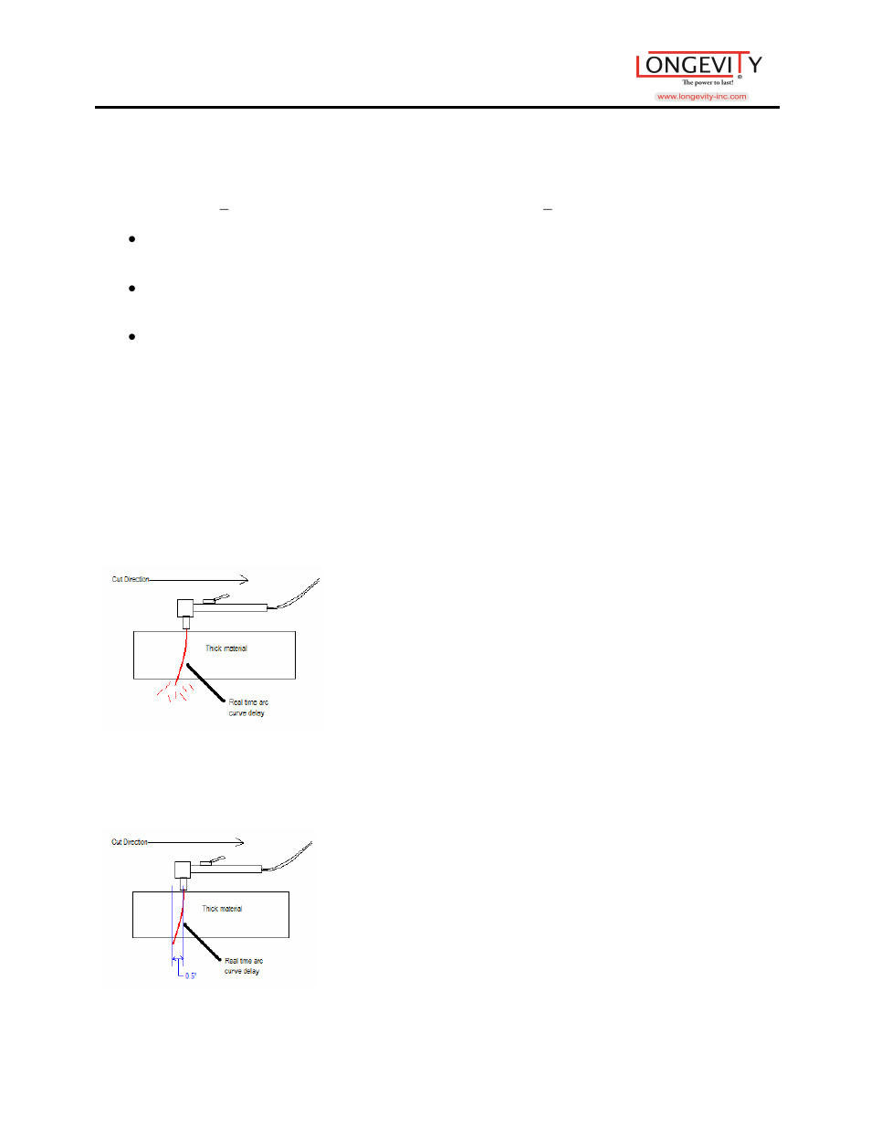 Cutting methods | Longevity FORCECUT 62i User Manual | Page 12 / 18