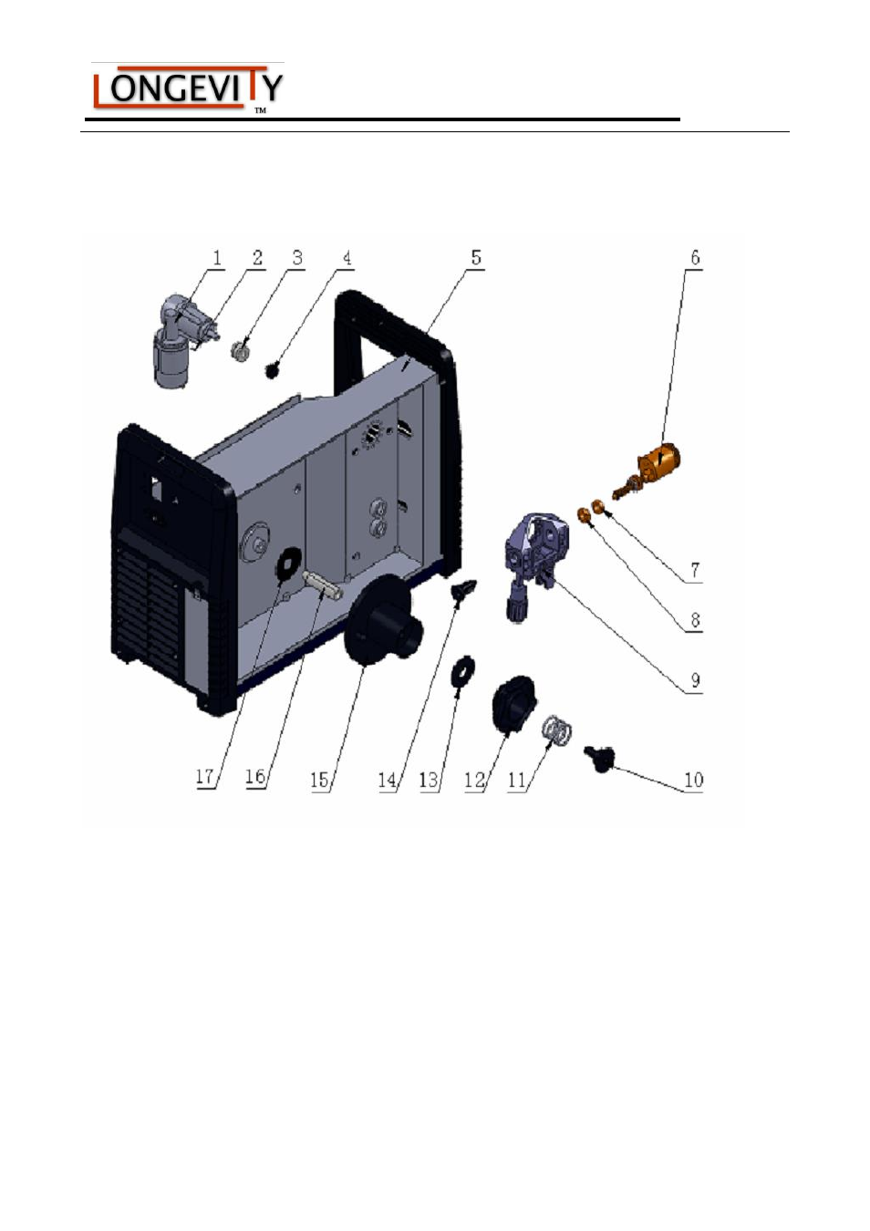 Maintenance of the wire feed mechanism | Longevity PROMTS 200 User Manual | Page 12 / 23