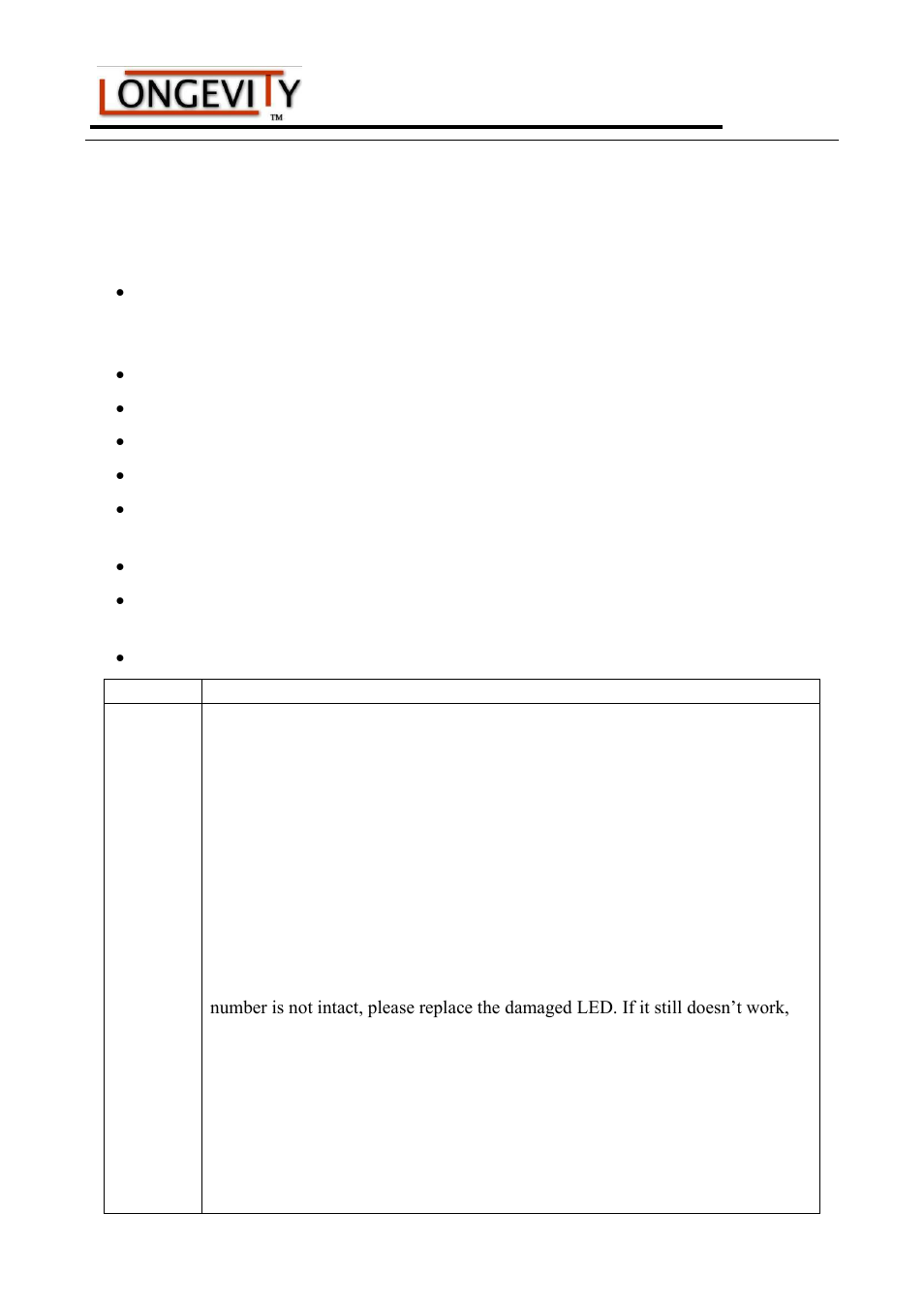 Routine maintenance | Longevity PROMTS 200 User Manual | Page 20 / 23