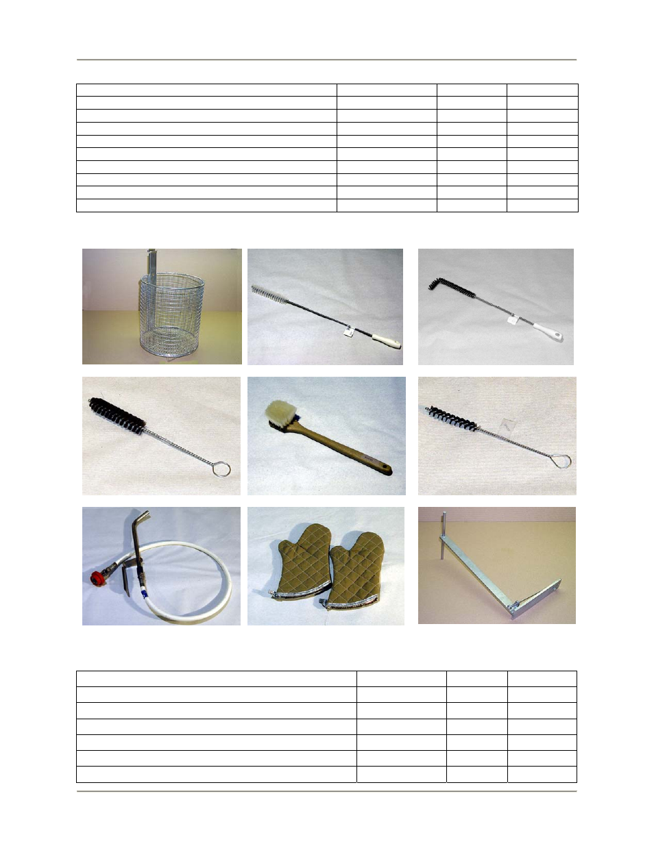 Accessories, Components | BKI LPF-F User Manual | Page 46 / 60